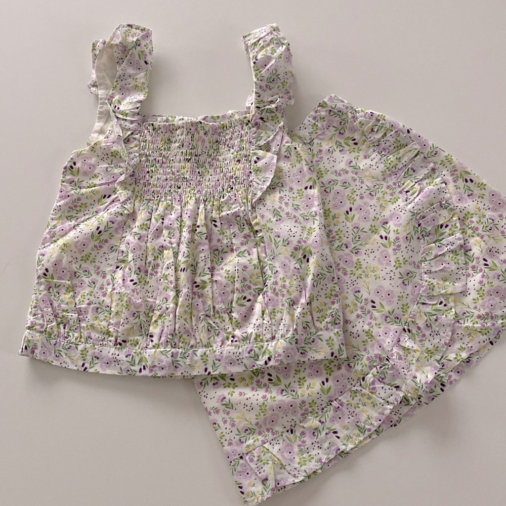 Joie Matching Top Skirt Set Girls New